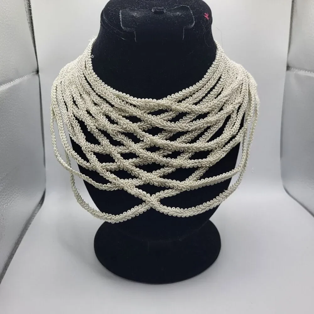 Vintage ivory corded